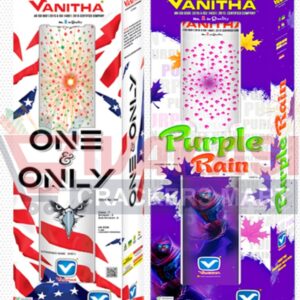 6"inch /aerial display pipe with crackling (1 pc) 6 variety's (VA)