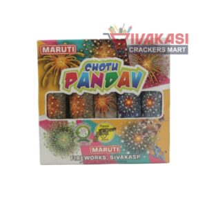 Chotu Pandav / Sky Penta ( 1 1/4 inch 5 Colour ) 5pcs