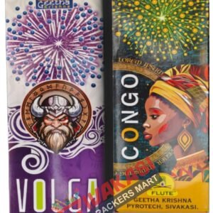 4'' Mega Display Pipes UV ( Multicolour  ) ANANDA / GEETHA  KRISHANA